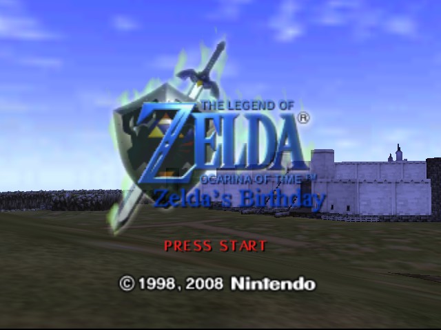 Legend of Zelda, The - Ocarina of Time - Zelda's Birthday